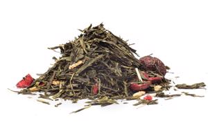 VÖRÖS ÁFONYÁS - CITROMMAL - zöld tea, 1000g